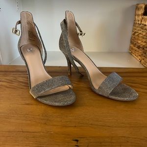 BP. Silver Metallic Pumps/heels